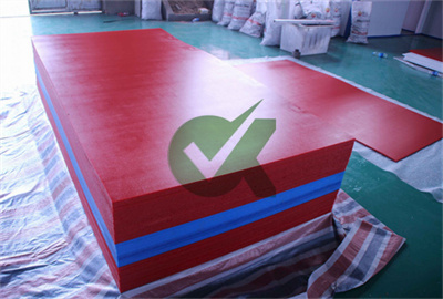 hdpe plastic board red 3mm